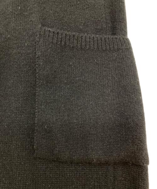 intoca（イントゥーカ）intoca (イントゥーカ) カシミヤノースリーブニット ブラック サイズ:-の古着・服飾アイテム