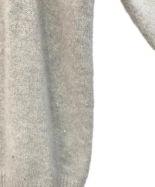 evam eva（エヴァムエヴァ）evam eva (エヴァムエヴァ) カシミヤシームレスパーカー アイボリー サイズ:-の古着・服飾アイテム