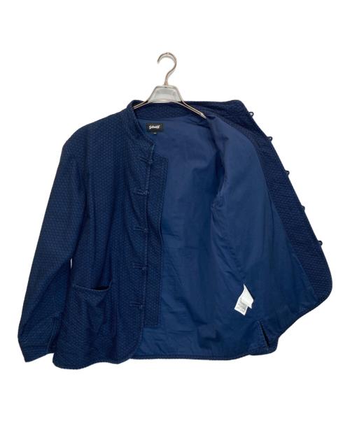 Schott（ショット）Schott (ショット) SASHIKO CHINA JACKET インディゴ サイズ:2XLの古着・服飾アイテム