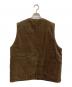AVIREX (アヴィレックス) REVERSIBLE CORDUROY DECK VEST カーキ×ブラウン サイズ:XL：14000円