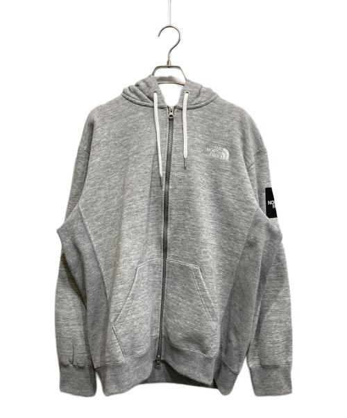 THE NORTH FACE（ザ ノース フェイス）THE NORTH FACE (ザ ノース フェイス) Square Logo FullZip グレー サイズ:XLの古着・服飾アイテム