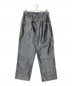 EMINEMエミネム）の古着「サイバーワークパンツ」｜シルバー