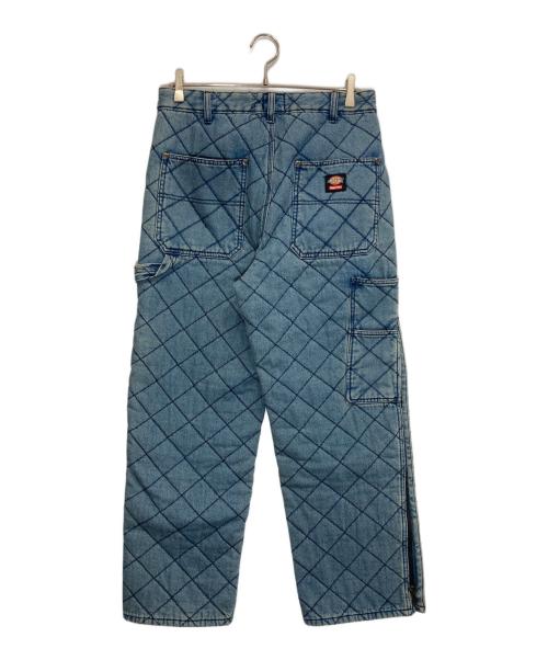 Dickies（ディッキーズ）Dickies (ディッキーズ) SUPREME (シュプリーム) キルト ダブルニー ペインター デニム パンツ ブルー サイズ:30の古着・服飾アイテム