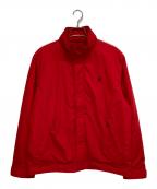 POLO RALPH LAURENポロ・ラルフローレン）の古着「裏フリースハイネックジャケット」｜レッド