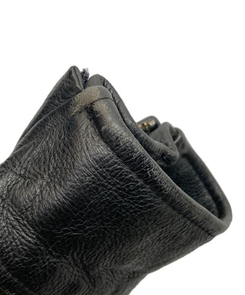 HARLEY-DAVIDSON（ハーレーダビッドソン）HARLEY-DAVIDSON (ハーレーダビッドソン) 襟付きレザージャケット ブラック サイズ:Sの古着・服飾アイテム