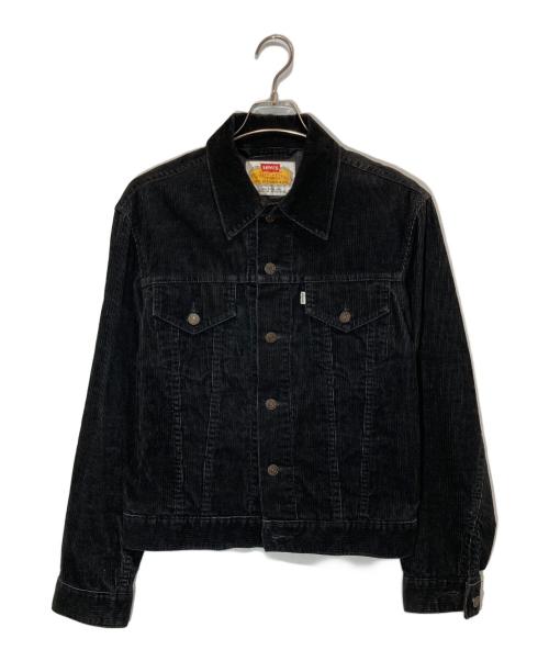LEVI'S（リーバイス）LEVI'S (リーバイス) コーデュロイトラッカージャケット ブラック サイズ:Ⅿの古着・服飾アイテム