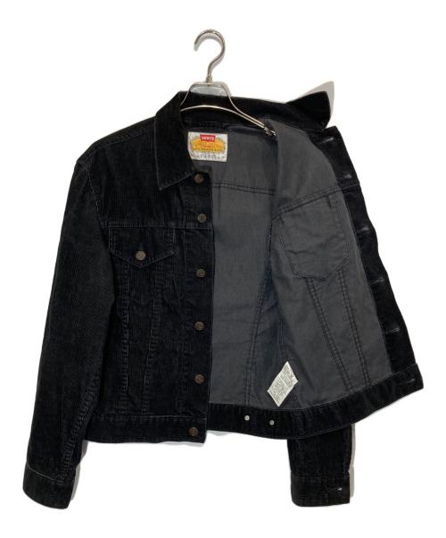 LEVI'S（リーバイス）LEVI'S (リーバイス) コーデュロイトラッカージャケット ブラック サイズ:Ⅿの古着・服飾アイテム