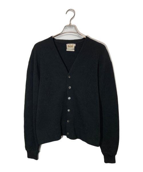 CAMPUS（キャンパス）CAMPUS (キャンパス) ヴィンテージカーディガン ブラック サイズ:Lの古着・服飾アイテム