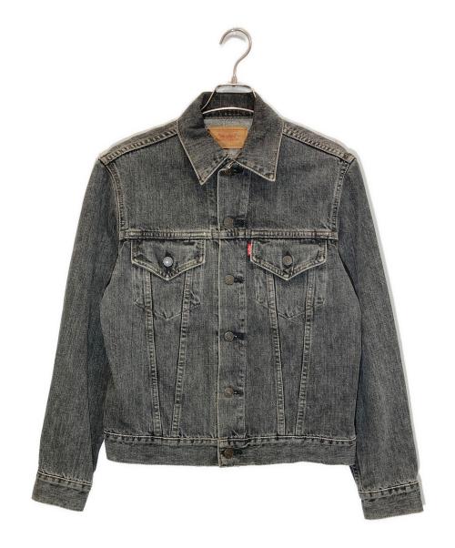 LEVI'S（リーバイス）LEVI'S (リーバイス) 先染めブラックデニムジャケット グレー サイズ:38の古着・服飾アイテム
