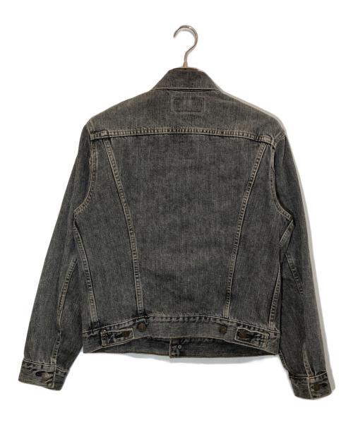 LEVI'S（リーバイス）LEVI'S (リーバイス) 先染めブラックデニムジャケット グレー サイズ:38の古着・服飾アイテム