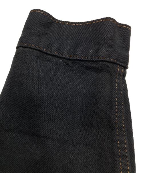 LEVI'S（リーバイス）LEVI'S (リーバイス) 後染めブラックデニムジャケット ブラック サイズ:-の古着・服飾アイテム