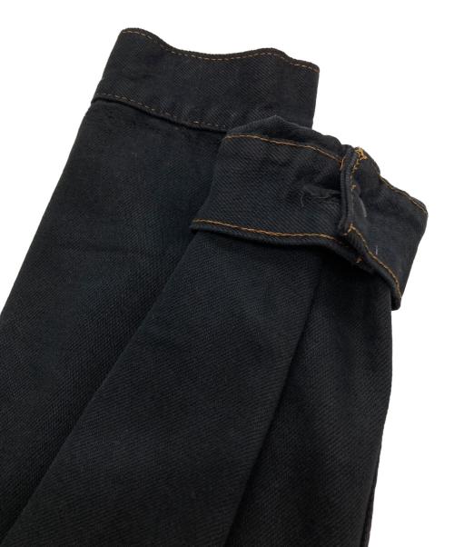 LEVI'S（リーバイス）LEVI'S (リーバイス) 後染めブラックデニムジャケット ブラック サイズ:-の古着・服飾アイテム