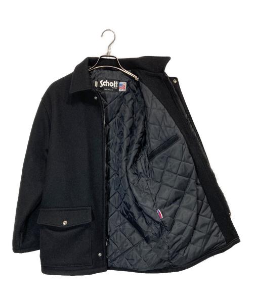 Schott（ショット）Schott (ショット) ウールジャケット ブラック サイズ:38の古着・服飾アイテム