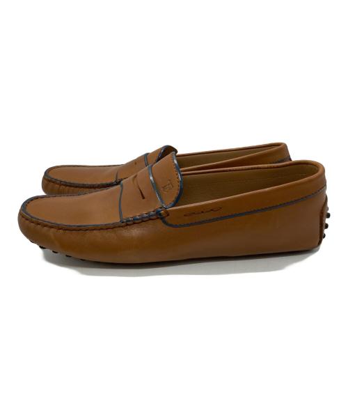 TOD'S（トッズ）TOD'S (トッズ) ゴンミーニ ドライビングシューズ ブラウン サイズ:7 1/2の古着・服飾アイテム