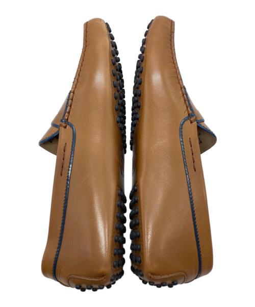 TOD'S（トッズ）TOD'S (トッズ) ゴンミーニ ドライビングシューズ ブラウン サイズ:7 1/2の古着・服飾アイテム
