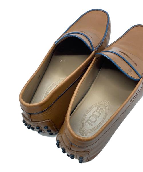 TOD'S（トッズ）TOD'S (トッズ) ゴンミーニ ドライビングシューズ ブラウン サイズ:7 1/2の古着・服飾アイテム