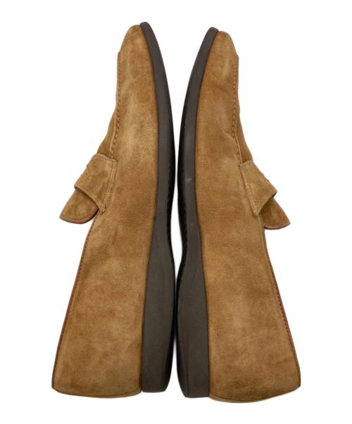 Ferrante（フェランテ）FERRANTE (フェランテ) スエードローファー ベージュ サイズ:7 1/2の古着・服飾アイテム