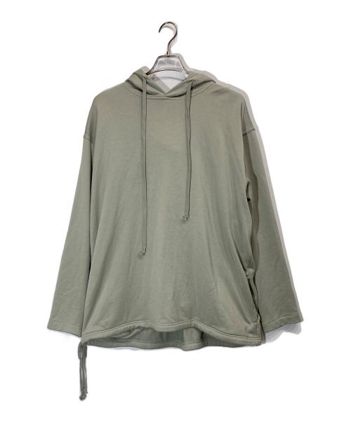 AURALEE（オーラリー）AURALEE (オーラリー) LIGHT FLOWY SWEAT PARKA グリーン サイズ:4の古着・服飾アイテム