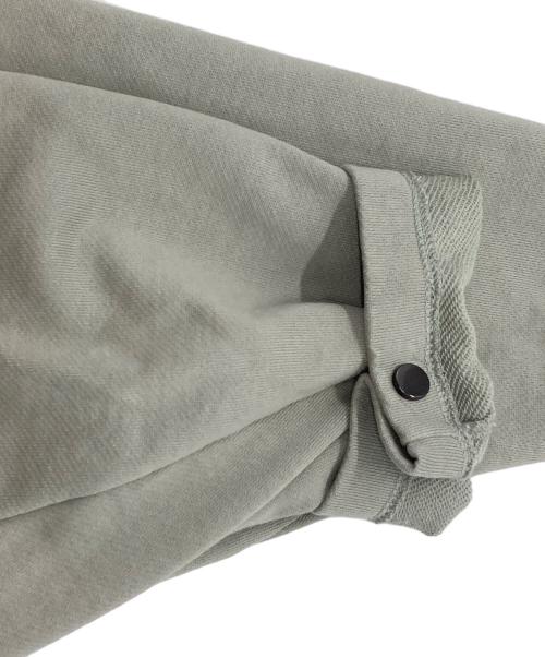 AURALEE（オーラリー）AURALEE (オーラリー) LIGHT FLOWY SWEAT PARKA グリーン サイズ:4の古着・服飾アイテム