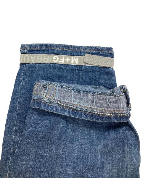 MARITHE+FRANCOIS GIRBAUD（マリテフランソワジルボー）MARITHE+FRANCOIS GIRBAUD (マリテフランソワジルボー) シャトルデニムパンツ インディゴ サイズ:44Mの古着・服飾アイテム