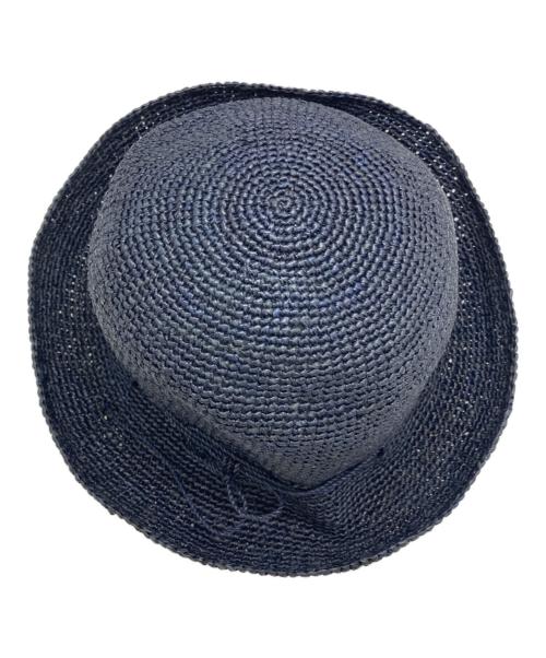 HELEN KAMINSKI（ヘレンカミンスキー）HELEN KAMINSKI (ヘレンカミンスキー) ラフィアハット ネイビー サイズ:-の古着・服飾アイテム