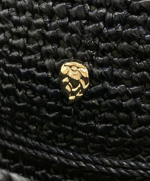 HELEN KAMINSKI（ヘレンカミンスキー）HELEN KAMINSKI (ヘレンカミンスキー) ラフィアハット ネイビー サイズ:-の古着・服飾アイテム