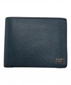 PORTERポーター）の古着「CURRENT  WALLET」｜ネイビー