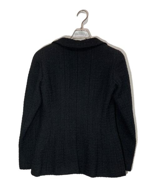 CHANEL（シャネル）CHANEL (シャネル) ツイードジャケット ブラック サイズ:40の古着・服飾アイテム