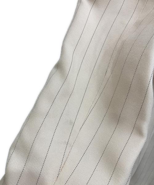 GUCCI（グッチ）GUCCI (グッチ) ストライプテーラードジャケット ベージュ サイズ:40の古着・服飾アイテム