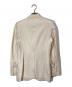 GUCCI (グッチ) ストライプテーラードジャケット ベージュ サイズ:40：14000円