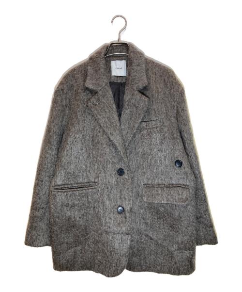 CLANE（クラネ）CLANE (クラネ) MIX SHAGGY OVER TAILORED JACKET ブラウン サイズ:1の古着・服飾アイテム
