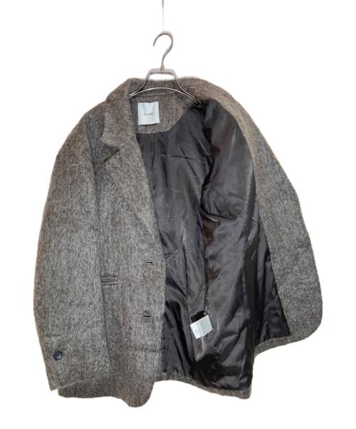CLANE（クラネ）CLANE (クラネ) MIX SHAGGY OVER TAILORED JACKET ブラウン サイズ:1の古着・服飾アイテム