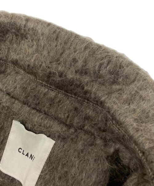 CLANE（クラネ）CLANE (クラネ) MIX SHAGGY OVER TAILORED JACKET ブラウン サイズ:1の古着・服飾アイテム