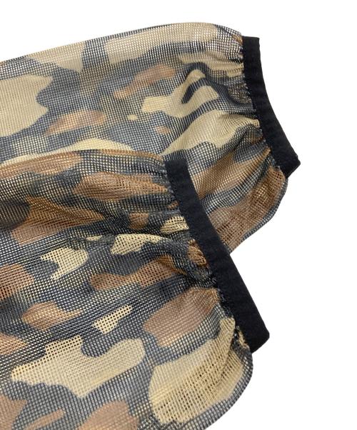 stussy（ステューシー）stussy (ステューシー) Tree Bark Mesh Poncho グリーン サイズ:Sの古着・服飾アイテム