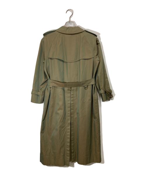 Burberry's（バーバリー）Burberry's (バーバリー) ライナー付トレンチコート グリーン サイズ:9AB2の古着・服飾アイテム