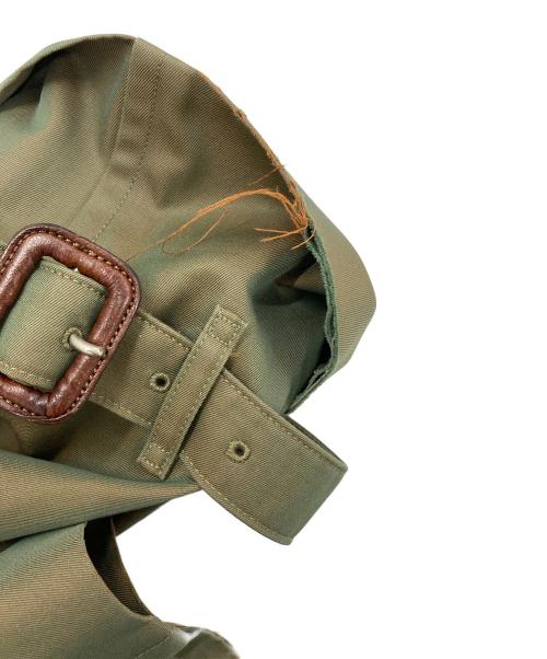 Burberry's（バーバリー）Burberry's (バーバリー) ライナー付トレンチコート グリーン サイズ:9AB2の古着・服飾アイテム