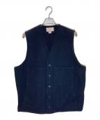 FILSON GARMENTフィルソン ガーメント）の古着「MACKINAW WOOL VEST」｜ネイビー