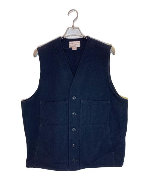 FILSON GARMENT（フィルソン ガーメント）FILSON GARMENT (フィルソン ガーメント) MACKINAW WOOL VEST ネイビー サイズ:XLの古着・服飾アイテム