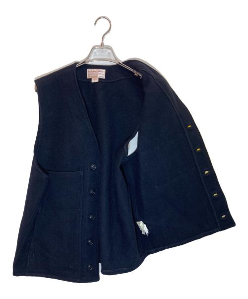 FILSON GARMENT（フィルソン ガーメント）FILSON GARMENT (フィルソン ガーメント) MACKINAW WOOL VEST ネイビー サイズ:XLの古着・服飾アイテム