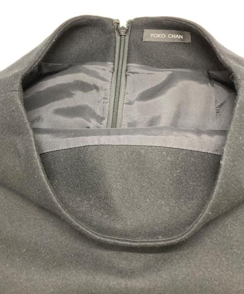 YOKO CHAN（ヨーコチャン）YOKO CHAN (ヨーコチャン) ウールスカラップスカート ブラック サイズ:40の古着・服飾アイテム