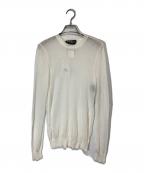 Salvatore Ferragamoサルヴァトーレ フェラガモ）の古着「シースルーニット」｜ホワイト