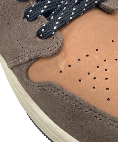 NIKE（ナイキ）NIKE (ナイキ) AIR JORDAN 1 MID SE ブラウン サイズ:27.5cmの古着・服飾アイテム