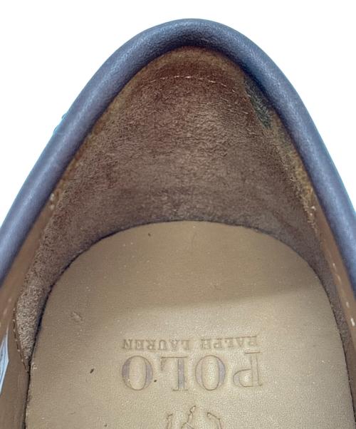 POLO RALPH LAUREN（ポロ・ラルフローレン）POLO RALPH LAUREN (ポロ・ラルフローレン) APRON CLASSC ブラウン サイズ:27cmの古着・服飾アイテム