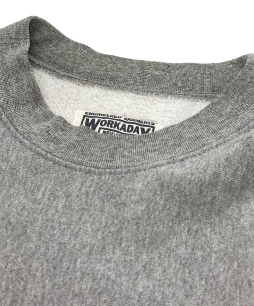 Engineered Garments（エンジニアドガーメンツ）Engineered Garments (エンジニアドガーメンツ) Utility Sweat Shirt - 12oz Cotton Fleece グレー サイズ:Lの古着・服飾アイテム