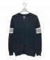 stussy（ステューシー）の古着「Vネックカーディガン」｜ブラック