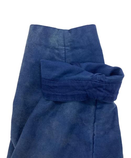 Porter Classic（ポータークラシック）Porter Classic (ポータークラシック) MOLESKIN NO-COLLAR JACKET ネイビー サイズ:Sの古着・服飾アイテム