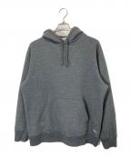 stussyステューシー）の古着「ストックロゴパーカー」｜グレー