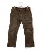 COMME des GARCONS HOMMEコムデギャルソン オム）の古着「ベイカーパンツ」｜カーキ