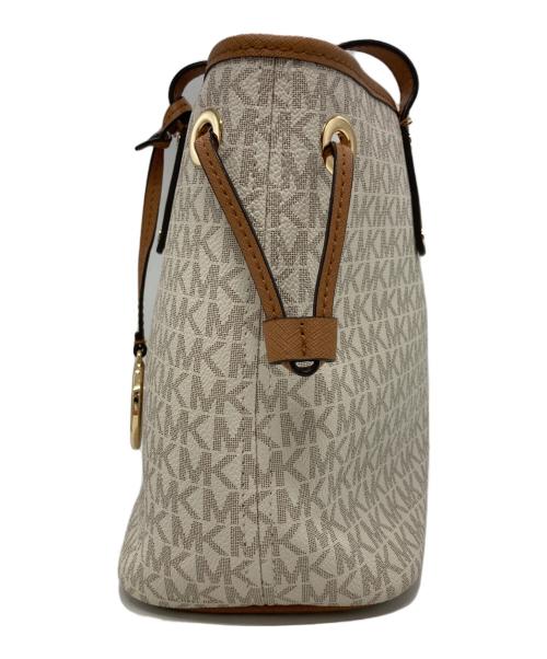 MICHAEL KORS（マイケル・コース）MICHAEL KORS (マイケル・コース) JET SET TRAVEL トートバッグ ホワイト サイズ:-の古着・服飾アイテム