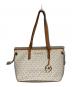 MICHAEL KORS（マイケル・コース）の古着「JET SET TRAVEL トートバッグ」｜ホワイト
